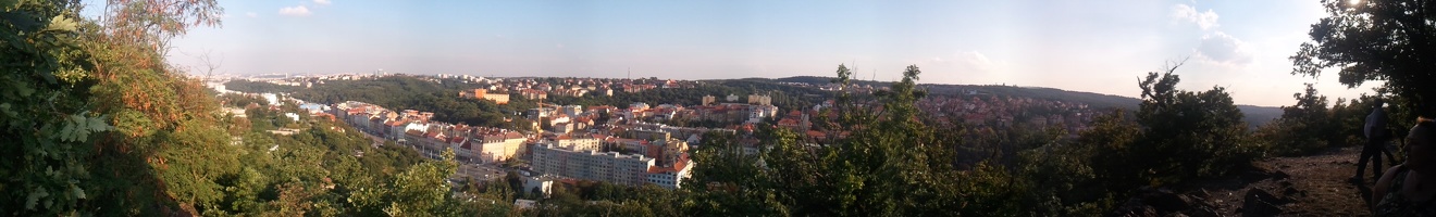 Panoramatický výhled na Prahu