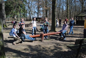 První dětské hřiště v Milíčovském lese