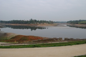 Polovypuštěný rybník Jordán