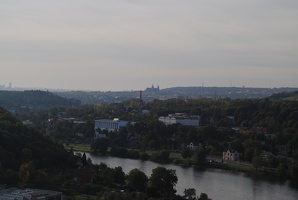 Výhled na Vlatvu z Prahy