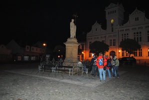 Stará Boleslav - socha svatého Václava