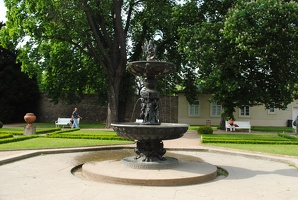 Zpívající fontána v Královské zahradě