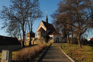 Kostel svatého Jana Křtitele v Dolních Chabrech