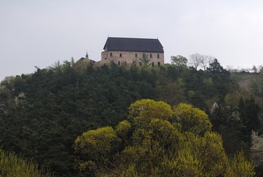 Výhled na hrad Točník