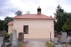 Kaple na hřbitově Nusle