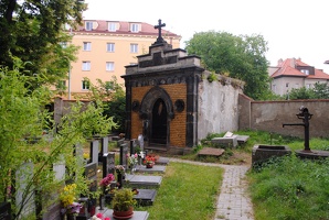 Hrobka na hřbitově Podolí