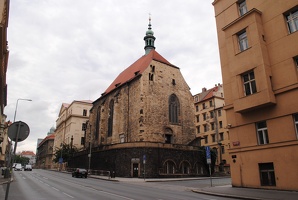 Kostel svatého Václava nad Jiráskovým náměstím