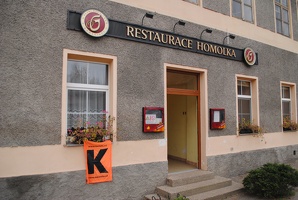Kontrola pochodu v restauraci Homolka v Poříčí nad Sázavou