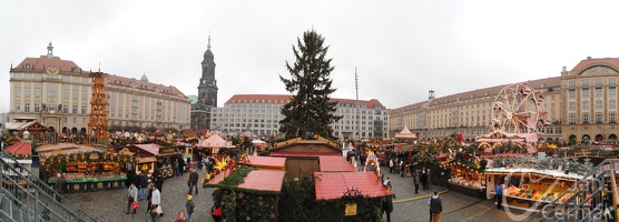 Vánoční trhy Striezelmarkt v Drážďanech 