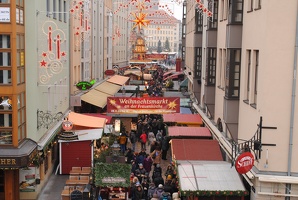 Vánoční trhy Neumarkt v Drážďanech
