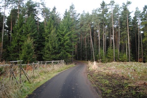 Brdské lesy u barokního areálu Skalka