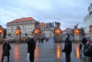 První nádvoří Pražského hradu