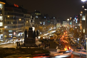 Václavské náměstí od Národního muzea