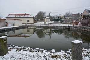 Rybník v Černolicích