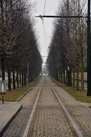 Tramvajové koleje u Pražského hradu