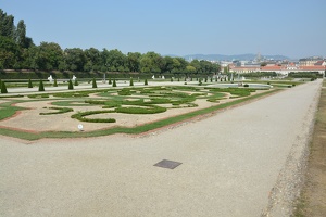 Zámecký park Belvedere