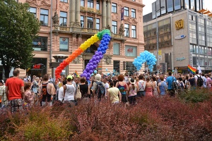 Průvod Prague Pride 2015 na Václavském náměstí 