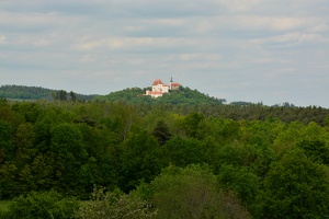 Výhled na hrad Vysoký Chlumec