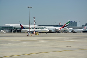 Boeing 767 společnosti Delta na letišti Praha