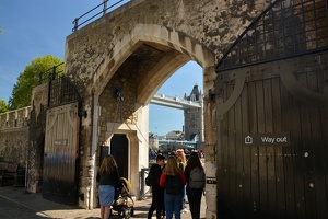 Tower Bridge - Brána u Traitor's gate